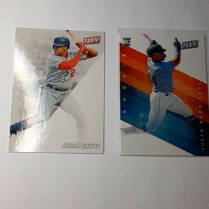 Julio Rodriguez rookie and Juan Soto Father's Day pack pulls